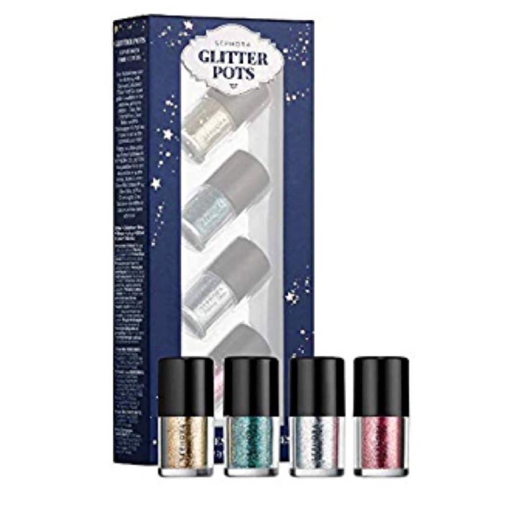 Used once Sephora glitter pots set